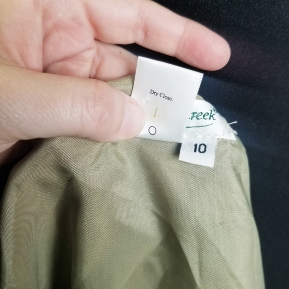 Coldwater Creek‎ Size 10 Long maxi dress Sleeveless tank Floral Tan split Back - Picture 10 of 11